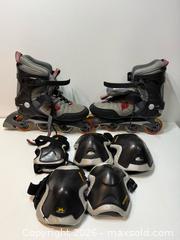 MaxSold Auction: K2 EXO 2.0 inline skates accompanied by protective gear - San Jose (California, USA) SELLER MANAGED Estate Sale Online Auction - South 16th Street