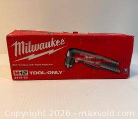 MaxSold Auction: Milwaukee Right angle Cordless Drill  - San Jose (California, USA) SELLER MANAGED Estate Sale Online Auction - South 16th Street