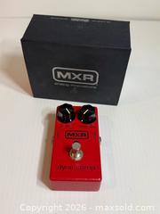 MaxSold Auction: MXR M291 Dyna Comp Mini Compressor Pedal - San Jose (California, USA) SELLER MANAGED Estate Sale Online Auction - South 16th Street