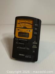 MaxSold Auction: Used Seiko Guitar/Bass Tuner Digital Metronome (SMP-10) - San Jose (California, USA) SELLER MANAGED Estate Sale Online Auction - South 16th Street