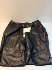 MaxSold Auction: Vintage Black Leather Motorcycle Chaps - San Jose (California, USA) SELLER MANAGED Estate Sale Online Auction - South 16th Street