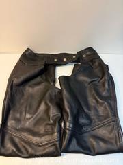 MaxSold Auction: Vintage Black Leather Motorcycle Chaps - San Jose (California, USA) SELLER MANAGED Estate Sale Online Auction - South 16th Street