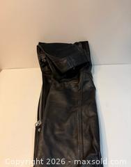 MaxSold Auction: Vintage Black Leather Motorcycle Chaps - San Jose (California, USA) SELLER MANAGED Estate Sale Online Auction - South 16th Street