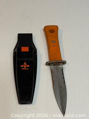 MaxSold Auction: Vintage Dacor Scuba Dive Cutter & Sheath  - San Jose (California, USA) SELLER MANAGED Estate Sale Online Auction - South 16th Street