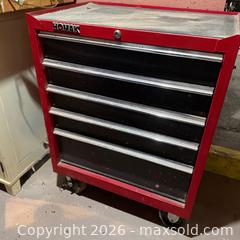 MaxSold Auction: Vintage Homak Toolbox Full of tools - San Jose (California, USA) SELLER MANAGED Estate Sale Online Auction - South 16th Street
