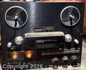 MaxSold Auction: Vintage TEAC X-700R reel-to-reel tape deck.   - San Jose (California, USA) SELLER MANAGED Estate Sale Online Auction - South 16th Street
