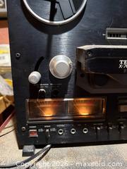 MaxSold Auction: Vintage TEAC X-700R reel-to-reel tape deck.   - San Jose (California, USA) SELLER MANAGED Estate Sale Online Auction - South 16th Street