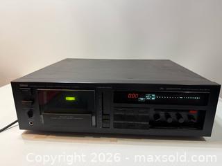 MaxSold Auction: Yamaha K-1020 Cassette Deck. Dolby dbx. - San Jose (California, USA) SELLER MANAGED Estate Sale Online Auction - South 16th Street