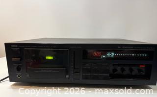 MaxSold Auction: Yamaha K-1020 Cassette Deck. Dolby dbx. - San Jose (California, USA) SELLER MANAGED Estate Sale Online Auction - South 16th Street