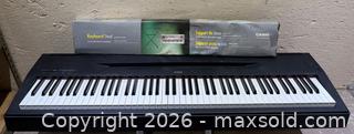 MaxSold Auction: Yamaha P-60 Digital Piano and Stand - San Jose (California, USA) SELLER MANAGED Estate Sale Online Auction - South 16th Street