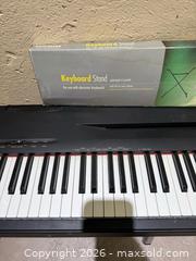 MaxSold Auction: Yamaha P-60 Digital Piano and Stand - San Jose (California, USA) SELLER MANAGED Estate Sale Online Auction - South 16th Street