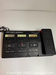 MaxSold Auction: Zoom G3Xn Multi-Effects Processor for electric guitar - San Jose (California, USA) SELLER MANAGED Estate Sale Online Auction - South 16th Street