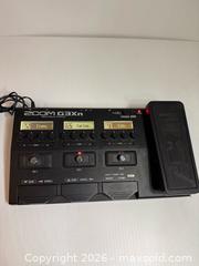 MaxSold Auction: Zoom G3Xn Multi-Effects Processor for electric guitar - San Jose (California, USA) SELLER MANAGED Estate Sale Online Auction - South 16th Street