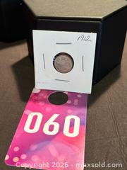 MaxSold Auction: 1912  Canada 5 Cent George V  Sterling Silver Five Cents - Aurora (Ontario, Canada) SELLER MANAGED Estate Sale Online Auction -  Closs Square