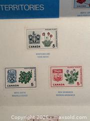 MaxSold Auction: 1967 Canada Post Souvenir Stamp Card - Provincial Flower Stamps - As Issued - Aurora (Ontario, Canada) SELLER MANAGED Estate Sale Online Auction -  Closs Square