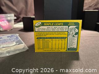 MaxSold Auction: 1980-81 O-Pee-Chee VTG OPC Hockey Ian Turnbull Toronto Maple Leafs #133, Collectable Tradi - Aurora (Ontario, Canada) SELLER MANAGED Estate Sale Online Auction -  Closs Square