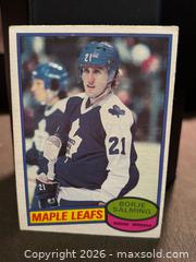 MaxSold Auction: 1980-81 OPC O-Pee-Chee EX-MINT OR BETTER Borje Salming Toronto Maple Leafs #85, Collectabl - Aurora (Ontario, Canada) SELLER MANAGED Estate Sale Online Auction -  Closs Square