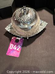 MaxSold Auction: Antique MERIDEN B SILVER CO Ornate Condiment Jam Server With Undertray - Aurora (Ontario, Canada) SELLER MANAGED Estate Sale Online Auction -  Closs Square