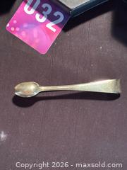 MaxSold Auction: Antique Silver Sugar Tongs , Approx 4” long - Aurora (Ontario, Canada) SELLER MANAGED Estate Sale Online Auction -  Closs Square