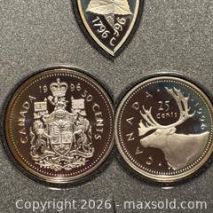 MaxSold Auction: CANADA  1996   PROOF DOUBLE DOLLAR  SET  ***7 COINS***  - Aurora (Ontario, Canada) SELLER MANAGED Estate Sale Online Auction -  Closs Square