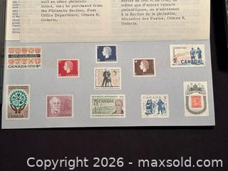 MaxSold Auction: Canada Souvenir Card $4 1962 , Stamp Collection - Aurora (Ontario, Canada) SELLER MANAGED Estate Sale Online Auction -  Closs Square