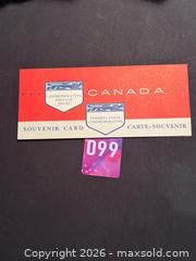 MaxSold Auction: Canada Souvenir Card $4 1962 , Stamp Collection - Aurora (Ontario, Canada) SELLER MANAGED Estate Sale Online Auction -  Closs Square