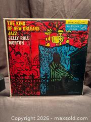 MaxSold Auction: Jelly Roll Morton The King Of New Orleans LP Jazz RCA VICTOR LPM1649 VINYL 1959  - Aurora (Ontario, Canada) SELLER MANAGED Estate Sale Online Auction -  Closs Square