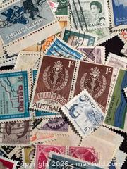 MaxSold Auction: Large collection of vintage used stamps , mostly Canadian  - Aurora (Ontario, Canada) SELLER MANAGED Estate Sale Online Auction -  Closs Square