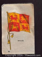 MaxSold Auction: Lot of 6 Vintage World Flags Tob Silks Premiums Cigarettes Early 1900s - Aurora (Ontario, Canada) SELLER MANAGED Estate Sale Online Auction -  Closs Square