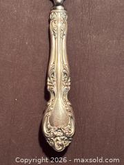 MaxSold Auction: Melrose by Gorham Sterling Silver angled Pie or Cake Server 10.5" - Aurora (Ontario, Canada) SELLER MANAGED Estate Sale Online Auction -  Closs Square