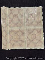 MaxSold Auction: MNH stamp block Overprint 10 Million,   Weimar German Republic 1923 - Aurora (Ontario, Canada) SELLER MANAGED Estate Sale Online Auction -  Closs Square