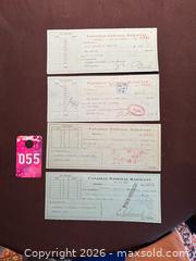 MaxSold Auction: Railroad History - Cancelled CNR cheques , 1930’s , Payable to Alabama, Tennessee & Northe - Aurora (Ontario, Canada) SELLER MANAGED Estate Sale Online Auction -  Closs Square