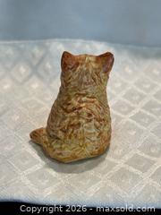 MaxSold Auction: Rare Original Artisan SYLVIA SMITH England handmade sculpted Orange Fat Cat - Aurora (Ontario, Canada) SELLER MANAGED Estate Sale Online Auction -  Closs Square