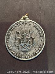 MaxSold Auction: University of Toronto  1955 Chancellor's Circle Medal, 2-1/4 “ diam - Aurora (Ontario, Canada) SELLER MANAGED Estate Sale Online Auction -  Closs Square