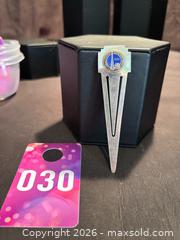 MaxSold Auction: VINTAGE 1939 NEW YORK'S WORLD'S FAIR NICKEL PLATED BRASS BOOKMARK EMBOSSED LOGO - Aurora (Ontario, Canada) SELLER MANAGED Estate Sale Online Auction -  Closs Square