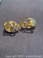 MaxSold Auction: VINTAGE JOAN RIVERS 2 PR GOLD TONE /SILVER TONE NTERCHANGEABLE EARRINGS FACETED (10) - Aurora (Ontario, Canada) SELLER MANAGED Estate Sale Online Auction -  Closs Square