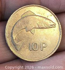 MaxSold Auction: 10p Erie Irish Fish/Harp Coin - Kingston (Ontario, Canada) SELLER MANAGED Downsizing Online Auction - Railway