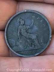 MaxSold Auction: 1867 Large Victorian Penny - Kingston (Ontario, Canada) SELLER MANAGED Downsizing Online Auction - Railway