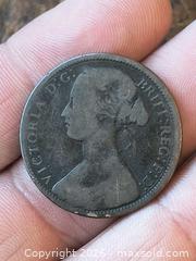 MaxSold Auction: 1867 Large Victorian Penny - Kingston (Ontario, Canada) SELLER MANAGED Downsizing Online Auction - Railway