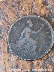 MaxSold Auction: 1867 Large Victorian Penny - Kingston (Ontario, Canada) SELLER MANAGED Downsizing Online Auction - Railway