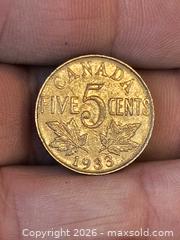 MaxSold Auction: 1933 5 Cent of Canada - Kingston (Ontario, Canada) SELLER MANAGED Downsizing Online Auction - Railway