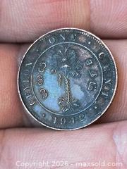 MaxSold Auction: 1942 Cylon Coin higher grade toned - Kingston (Ontario, Canada) SELLER MANAGED Downsizing Online Auction - Railway