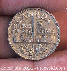 MaxSold Auction: 1951 Canada 1 Cent Coin higher grade - Kingston (Ontario, Canada) SELLER MANAGED Downsizing Online Auction - Railway