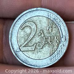 MaxSold Auction: 2 Euro Coin  - Kingston (Ontario, Canada) SELLER MANAGED Downsizing Online Auction - Railway