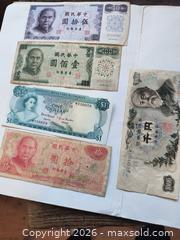 MaxSold Auction: Asian Banknote Lot Collection - Kingston (Ontario, Canada) SELLER MANAGED Downsizing Online Auction - Railway