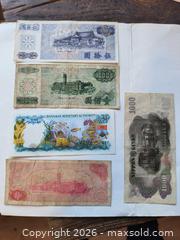 MaxSold Auction: Asian Banknote Lot Collection - Kingston (Ontario, Canada) SELLER MANAGED Downsizing Online Auction - Railway