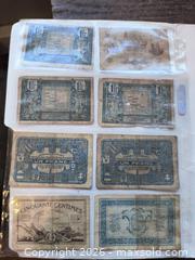 MaxSold Auction: Bank Not Collection 1 Francs Antique Paper Money - Kingston (Ontario, Canada) SELLER MANAGED Downsizing Online Auction - Railway