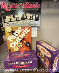 MaxSold Auction: Board Game Lot of 4 - Kingston (Ontario, Canada) SELLER MANAGED Downsizing Online Auction - Railway
