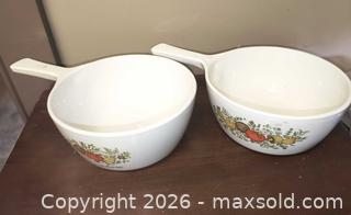 MaxSold Auction: Corning ware Bowl with handle set of 2 - Kingston (Ontario, Canada) SELLER MANAGED Downsizing Online Auction - Railway