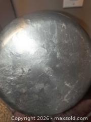 MaxSold Auction: hammer Craft Aluminim 2 level Dessert Tray Dish with handel - Kingston (Ontario, Canada) SELLER MANAGED Downsizing Online Auction - Railway